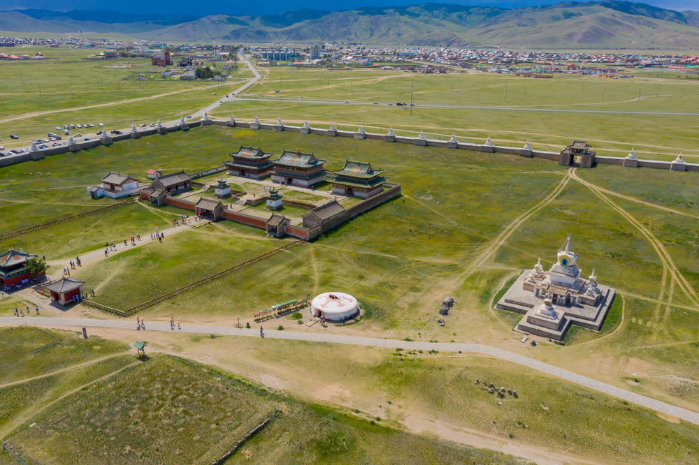 카라코룸(Karakorum) 및 에르덴 조 사원(Erdene Zuu)